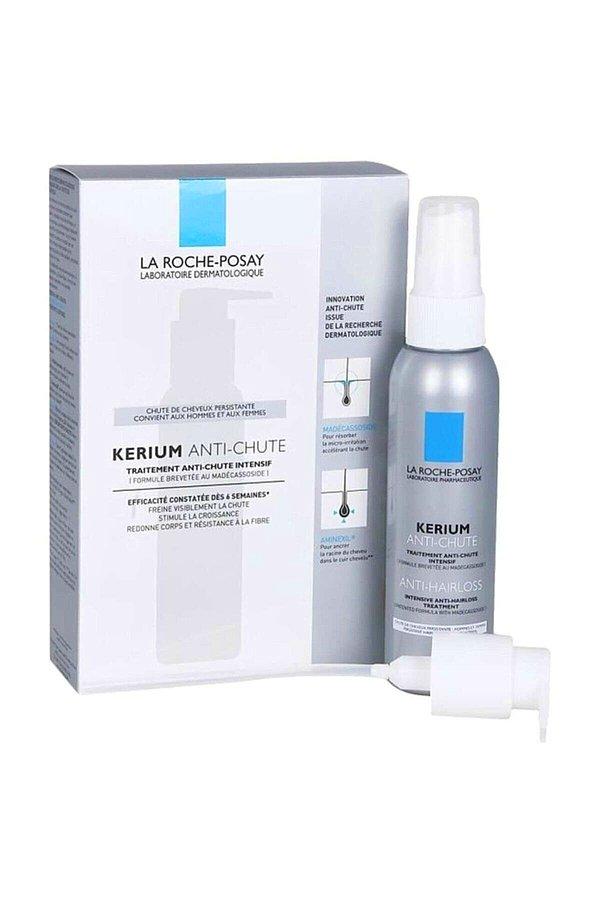 2. La Roche Posay Kerium Anticaida sprey, saçlarda dökülmeyi azaltmaya yardımcı güzel bir ürün.