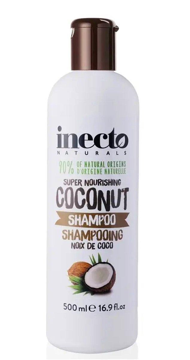 9. Inecto hindistan cevizi yağlı vegan şampuan.