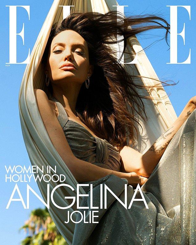 Şimdi gelelim Kasım sayısının detaylarına! Hollywood'un en görkemli kadınlarından güzelliği ile dillere destan Angelina Jolie, ELLE dergisi ile yaptığı fotoğraf çekimlerinde göz kamaştırıyor.