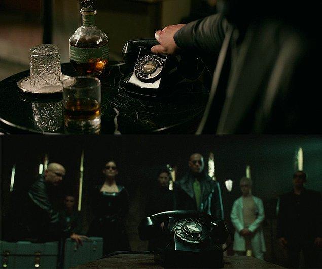 9. John Wick Bölüm 2 filminde Matrix'de gördüğümüz aynı çevirmeli telefon yer alıyor.
