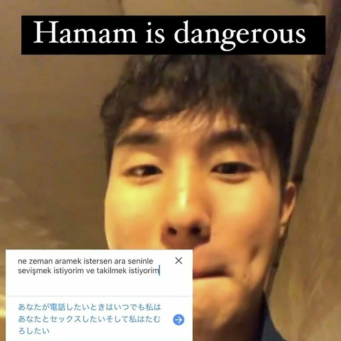 Japon YouTuber’a Hamamda Taciz Şoku: Cinsel Birliktelik Teklifi Etti…