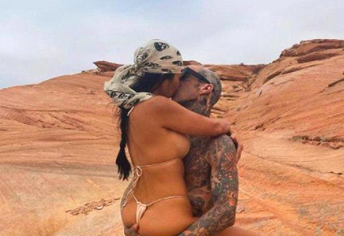 Ateşli Instagram Paylaşımlarıyla Gündem Olan Kourtney Kardashian ve Travis Barker Evleniyor!