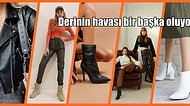 Sizi Düşündüğünüzden Daha Çekici Gösterecek Deri Mont Bot ve Pantolonlar