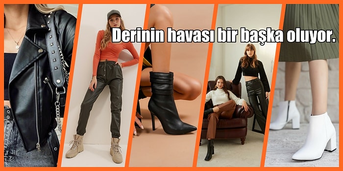 Sizi Düşündüğünüzden Daha Çekici Gösterecek Deri Mont Bot ve Pantolonlar