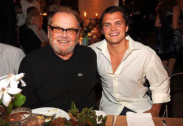 15. Jack Nicholson ve oğlu Ray.