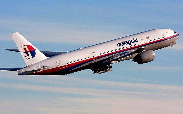 4. MH370 sefer sayılı kaybolan Malezya uçağı
