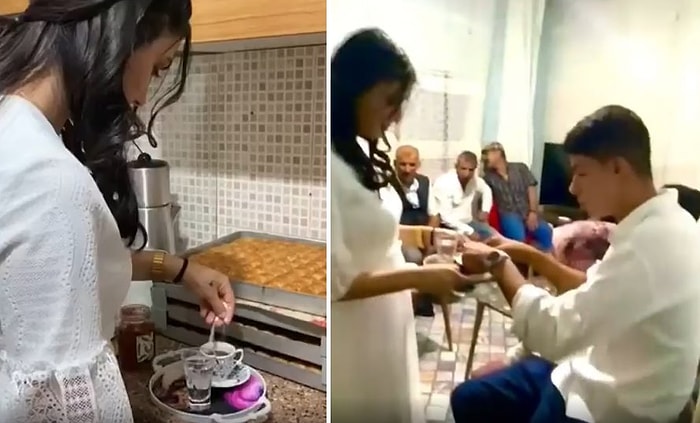 Henüz Yaşları Çok Küçük Olduğu İddia Edilen Çiftin Tepki Çeken 'Kız İsteme Merasimi' Görüntüleri