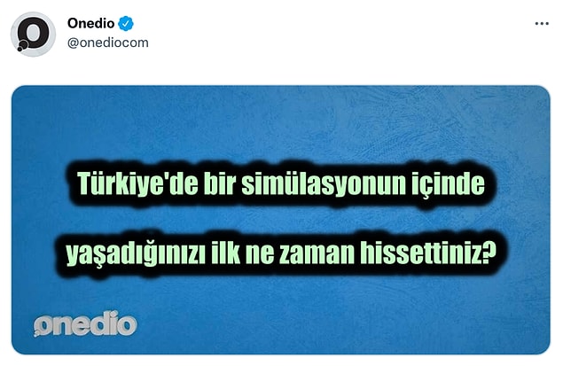 Sevgili takipçilerimiz;