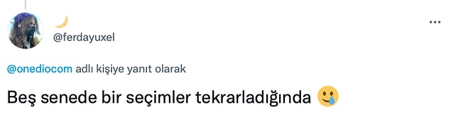 13. 18 yaşına girdiğim yıl üç kere oy kullandım. Söyleyeceklerim bu kadar.