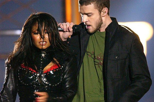 5. Janet Jackson'ın, Justin Timberlake ile yaşadığı frikik olayından sonra MTV, VH1 ve Grammy Ödüllerine katılımı yasaklanmıştır.