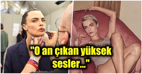 Enteresan Fantezileri ile Gündemden Düşmeyen Cara Delevingne Yeni Cinsellik İtirafı ile Olay Yarattı!