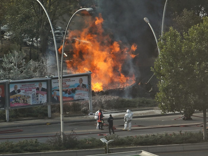 Ankara'da Korkutan Doğalgaz Patlaması