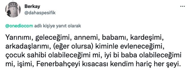 1. Erkek takipçilerimiz de sağolsunlar merakımızı giderdiler,