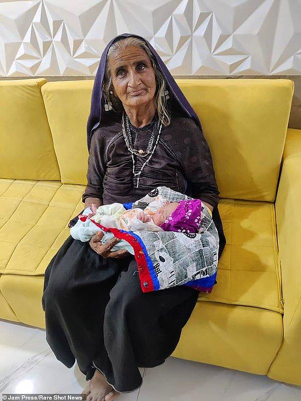 Hindistan'da yaşayan 70 yaşındaki Jivunben Rabari isimli kadın, geçtiğimiz gün ilk çocuğuna doğum yaparak tarihin şu ana kadar bilinen en yaşlı ikinci annesi oldu.