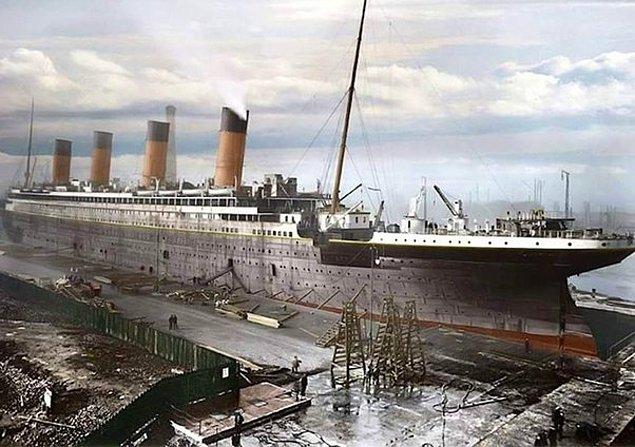 20. İnşaat halindeki Titanik: