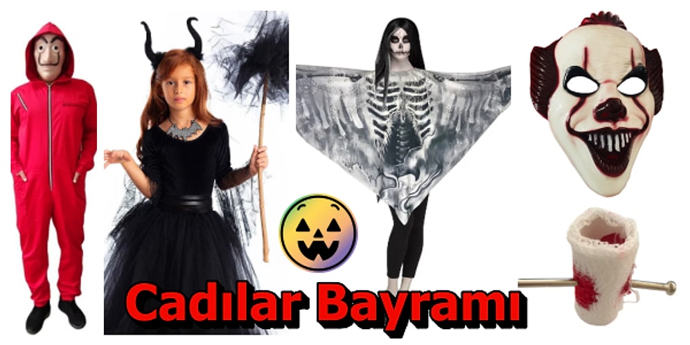 Cadılar Bayramı Partisinde Ne Giysem Derdine Son: En Korkunç Halloween Kıyafetleri ve Aksesuarları