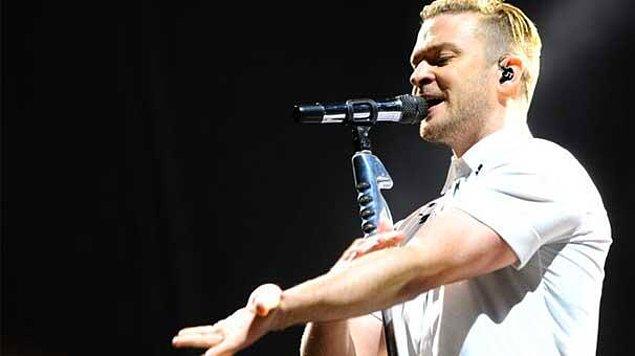 5. Justin Timberlake İse Ülkemizde 2014 Yılında Konser Vermişti.