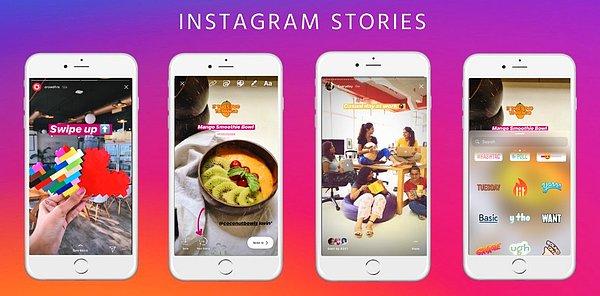 Instagram'ın 2016 yılında aktif hale getirdiği "Hikayeler" özelliği uygulamanın en çok kullanılan özelliklerinden biri.