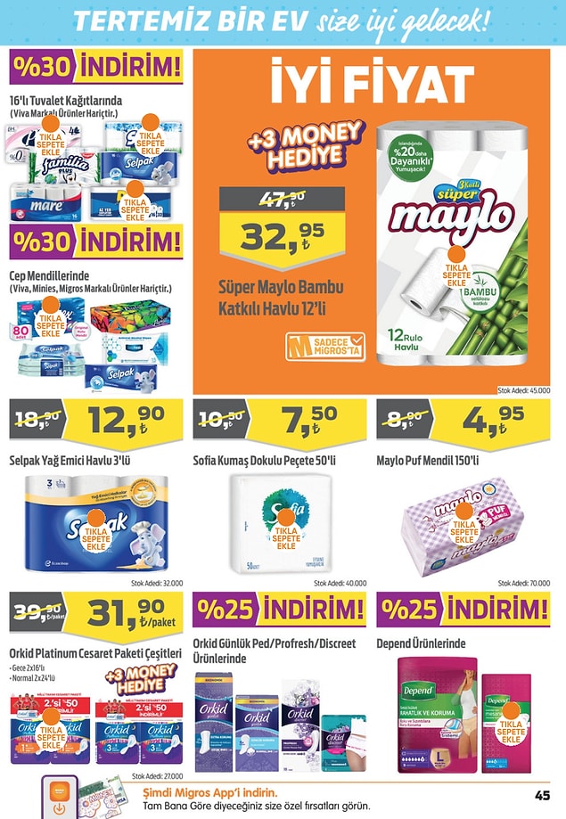 Orkid Platinum Cesaret Paketi çeşitleri 3 Money Puan hediyeli.