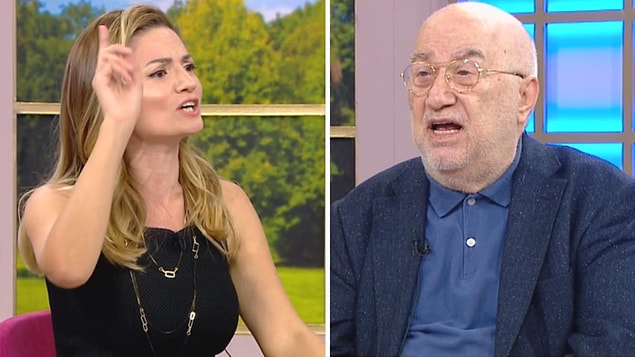 Ayrıca Özerman, geçmiş yıllarda 'Kıvanç Tatlıtuğ'un çırılçıplak fotoğraflarının kasasında olduğu' açıklamalarının hatırlatılması üzerine, programın sunucularından Müge Dağıstanlı'ya 'geçmiş yıllarda neden o fotoğrafları istedin o zaman' deyince stüdyoda sesler yükseldi ve atmosfer birden gerildi.