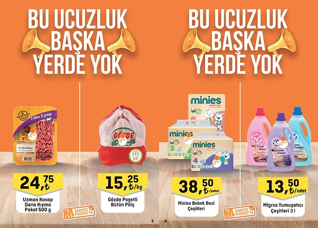 Uzman Kasap Dana Kıyma Paket (500 g) 23,15 TL.