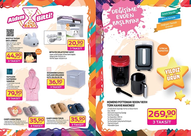 Chirpy Kadın Terlik 25,90 TL.