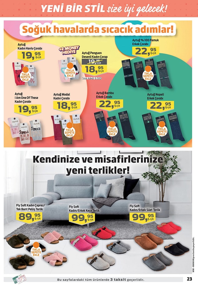 Fly Soft Kadın Tek Bant Terlik 49,99 TL.