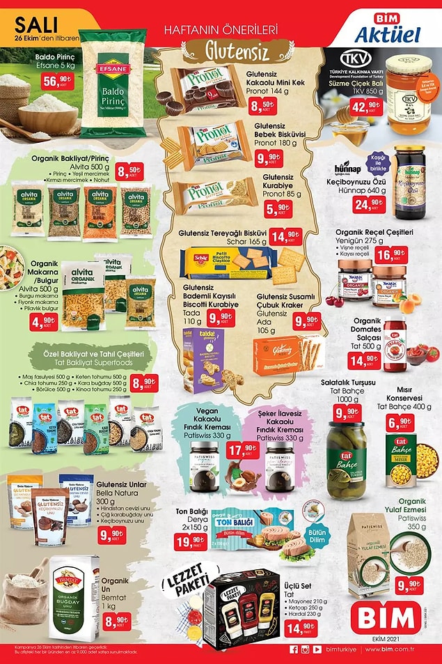 BİM'de bu hafta TKV Süzme Çiçek Balı 850 gr 42,90 TL.