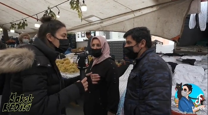 Madem Kimsede Para Yok Pazar Niye Kalabalık Diyen Adama Eşinden Ayar: 'Allah İçin Doğru Konuş Geçinemiyoruz'