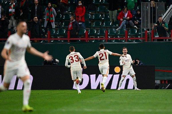 Kalan sürede başka gol olmadı ve Galatasaray maçı 1-0 kazandı.