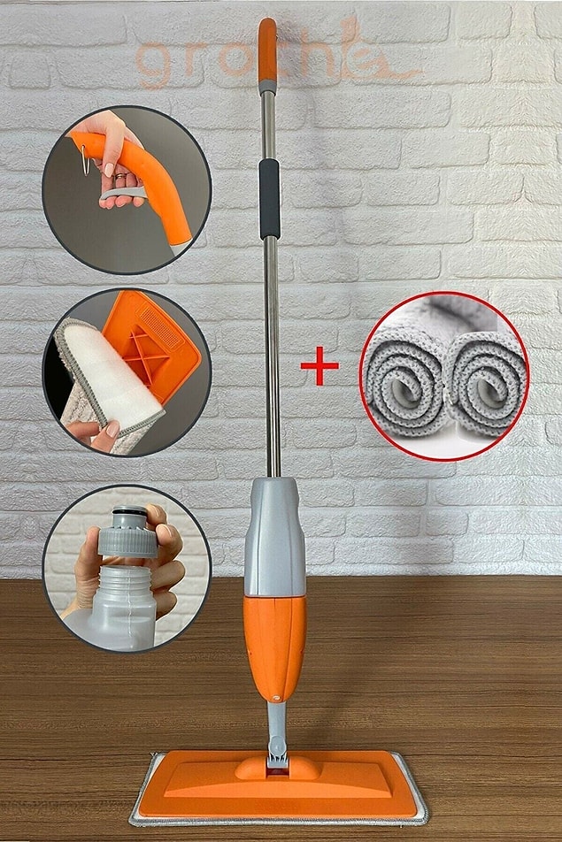 2. Suyun peşinde gezmek yerine suyu mopa doldurmak çok güzel bir fikir gibi...