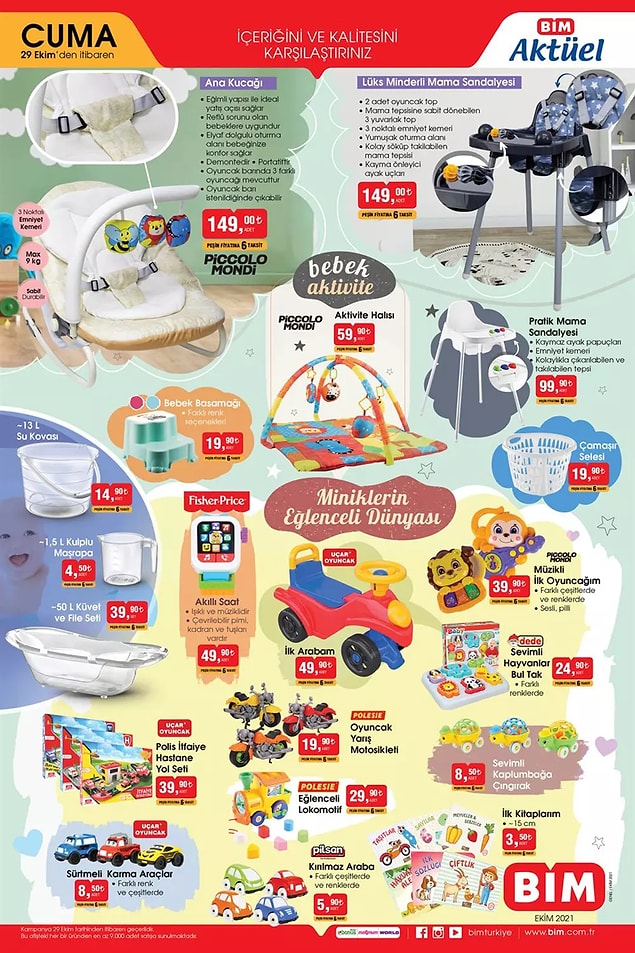 Piccolo Mondi Ana Kucağı 149 TL.