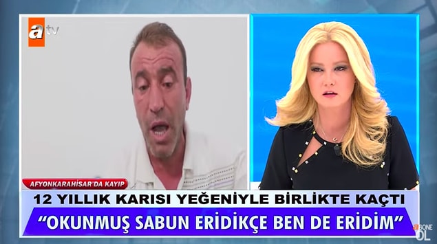 Kaygısız, bu ikili kaçtıktan sonra evde okunmuş sabun ve 3 adet muska bulduklarını anlattı. Seçer Bey, bu sabun eridikçe kendisinin de eridiğine inanmış.