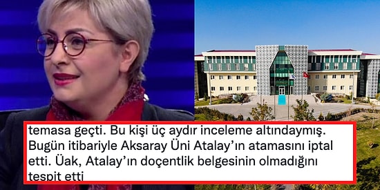 Aksaray Üniversitesi'ndeki Akademisyenin Yıllardır Diplomasız Görev Yaptığı Ortaya Çıktı!