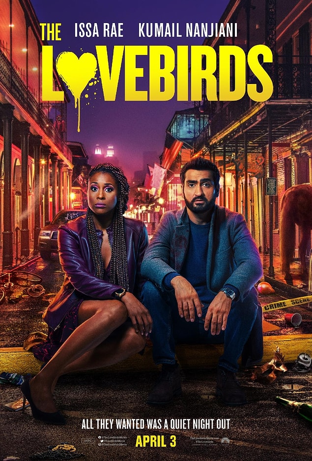 12. The Lovebirds - IMDb: 6.1