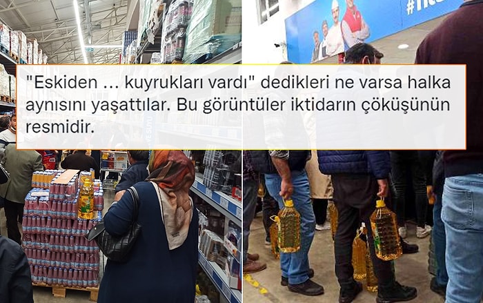 Sivas'taki Ucuz Yağ Kuyruğu Muhalefetin Gündeminde: 'İktidarın Çöküşünün Resmidir'