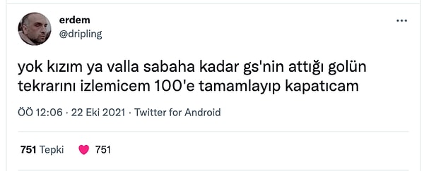 8. 100'den fazla izlediğine eminim...