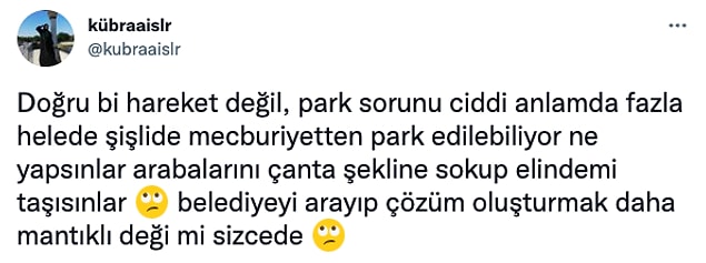 Kimileri de böyle düşünüyor...