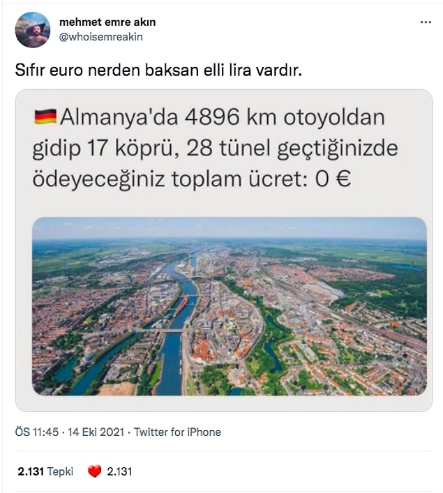 Önce Twitter'a oradan Instagram'a sıçrayan şuna benzer paylaşımları mutlaka siz de görmüşsünüzdür. 👇