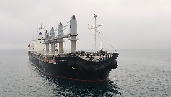 Marmara Denizi’nde İki Yük Gemisi Çarpıştı