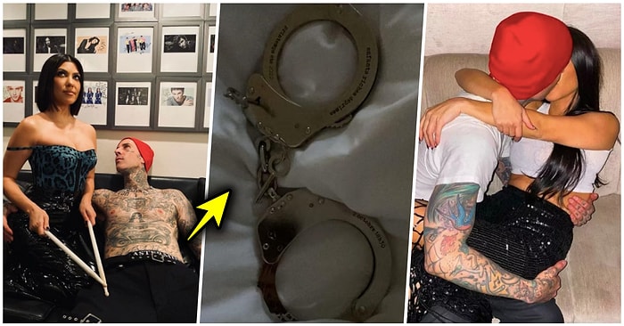 'Grinin Elli Tonu' İlişkisi ile Gündemden Düşmeyen Kourtney Kardashian Kelepçeli Paylaşımıyla Olay Yarattı!