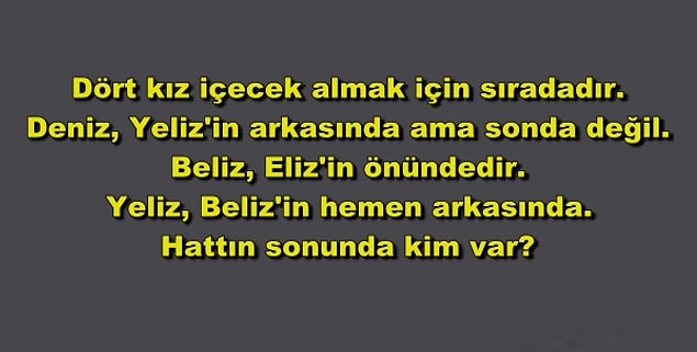 5. Biraz kafanı karıştıralım mı?