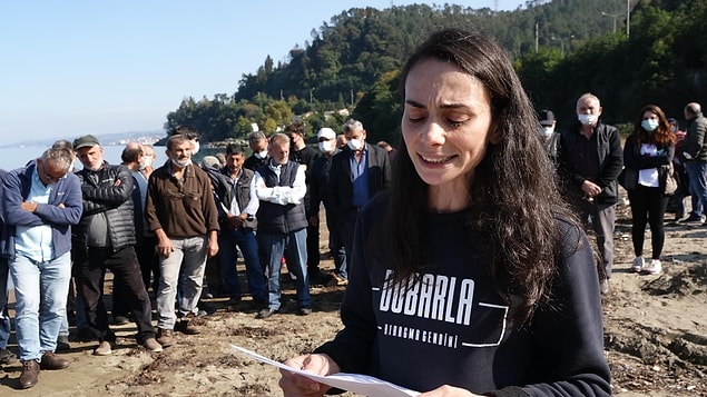 Basın açıklaması iptal edilmedi: "Evimi tekrar ayağa kaldırabilirim ama denizi kaybettiğimizde bu geri döndürülemez"