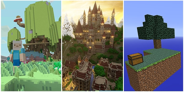 Labirentlerden Parkurlara, Şehirlerden Şatolara: Birbirinden Eğlenceli 13 Minecraft Macera Haritası