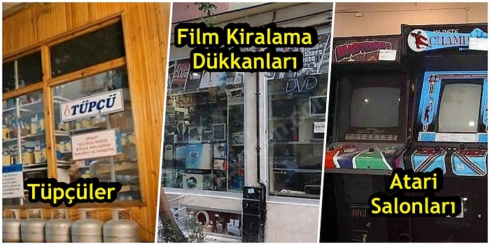 Nostalji Makinesi Ayağınıza Geldi! Yakın Geçmişte Çok Popülerken Şimdilerde Bulamayacağınız İşletmeler