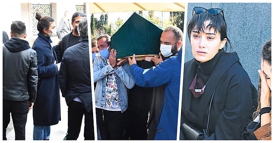 Tuba Büyüküstün Eski Sevgilisini Yalnız Bırakmadı! Yönetmen Sami Saydan'ın Oğlu Tuna Saydan Toprağa Verildi