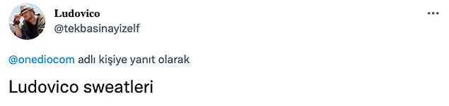 4. Hatta bir sweatshirt bile...