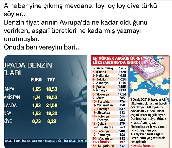 Ardından haklı olarak bu tabloya yanıtlar gecikmedi.