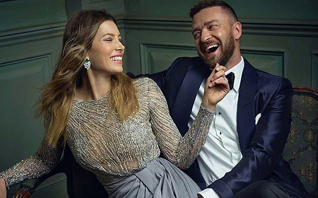 5. Jessica Biel - Justin Timberlake