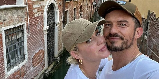 13. Katy Perry - Orlando Bloom